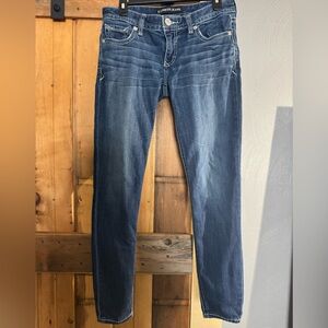 Express Legging Jeans Low Rise Medium Wash Size 6